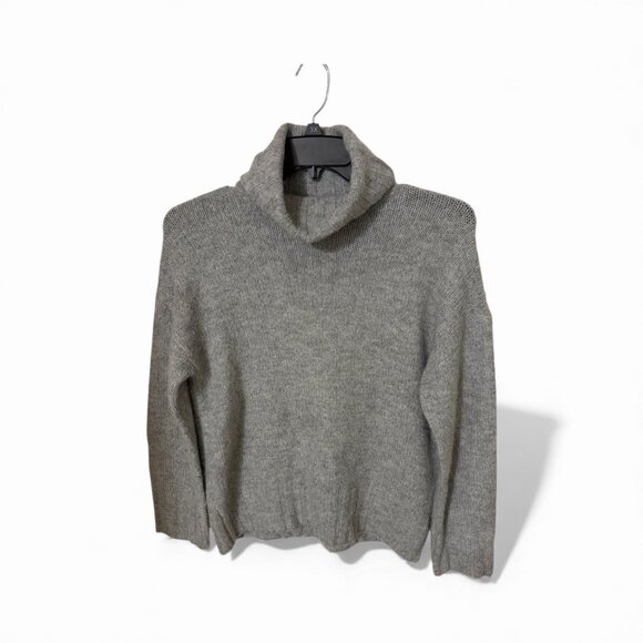 Vero Modo Size S Berko Turtleneck Sweater Light Grey - Picture 1 of 5